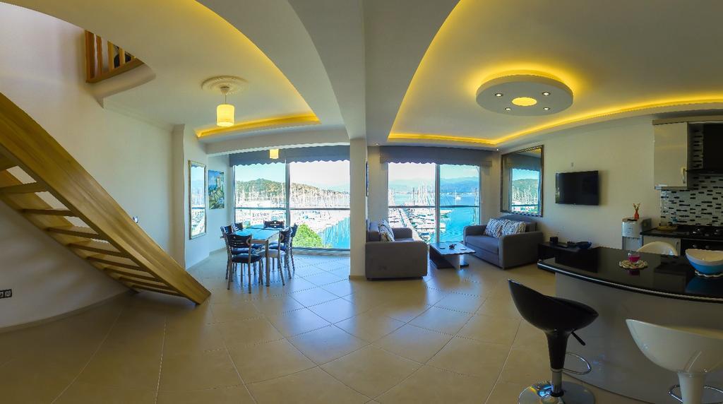 Luxury Apartment With Seaview Fethiye Exterior foto